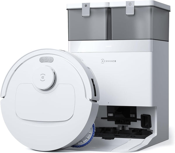 DEEBOT T30C Smart Vacuum (20,000Pa, ZeroTangle, Auto-Empty) white